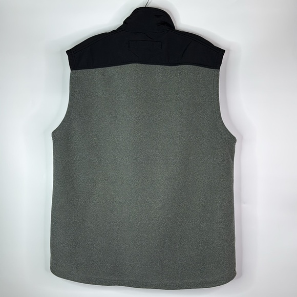 Duluth Trading Co Gray Fleece Vest Size Large - Picture 4 of 7